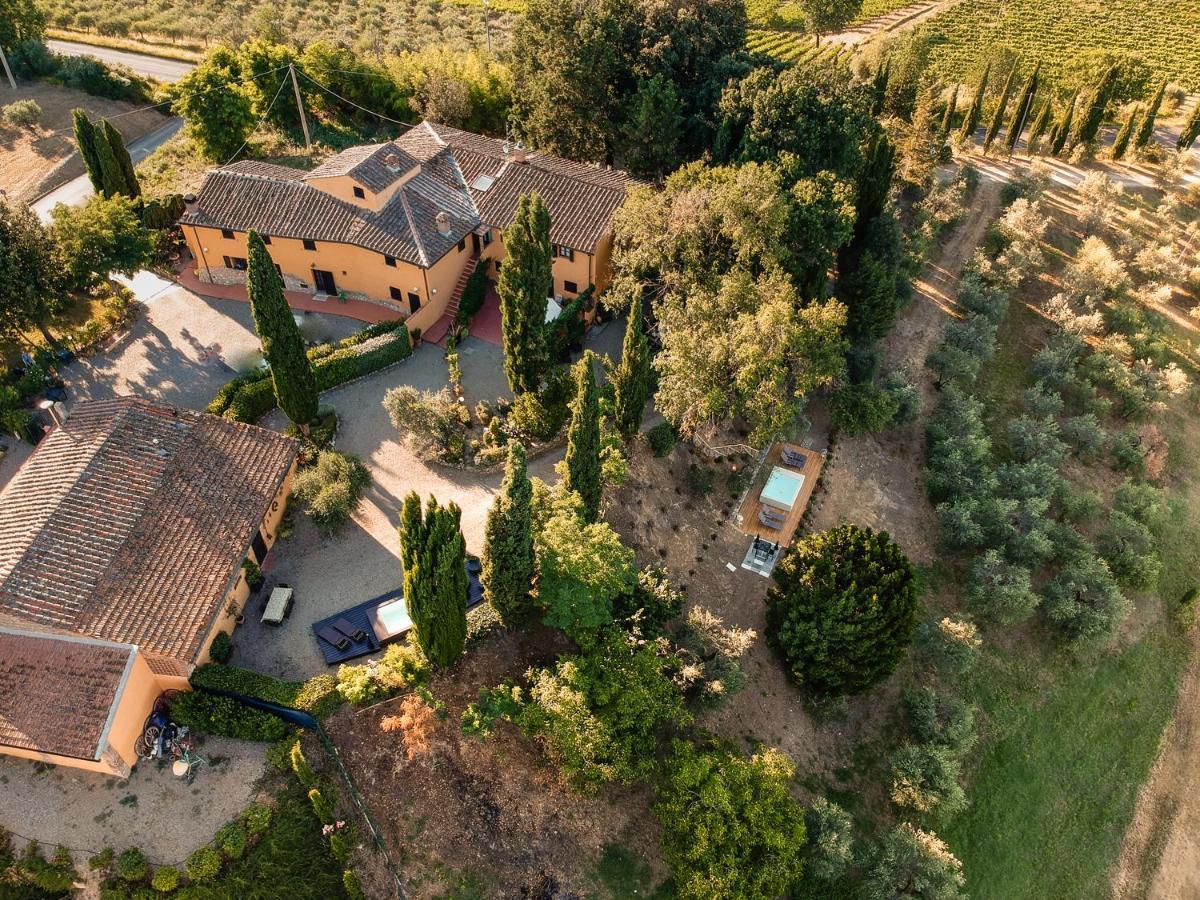 Il Leccio - Casa Toscana Il Fienile Gambassi Terme Buitenkant foto