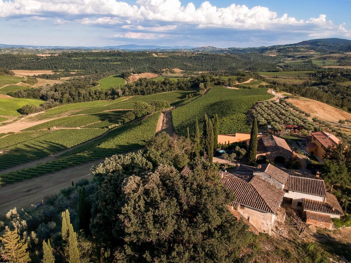 Il Leccio - Casa Toscana Il Fienile Gambassi Terme Buitenkant foto
