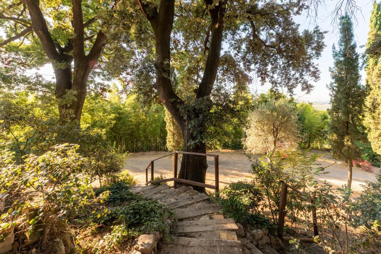 Il Leccio - Casa Toscana Il Fienile Gambassi Terme Buitenkant foto
