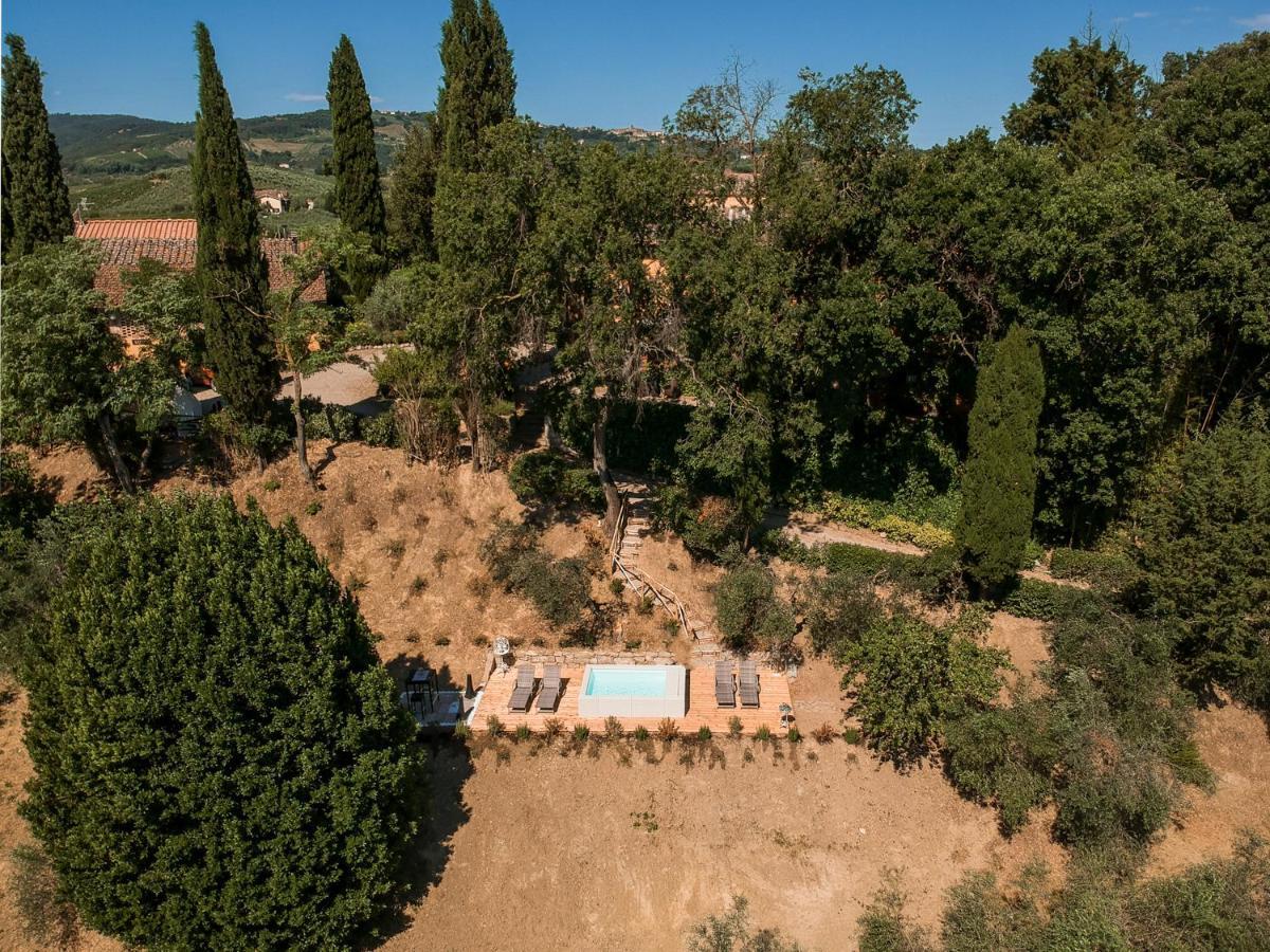 Il Leccio - Casa Toscana Il Fienile Gambassi Terme Buitenkant foto